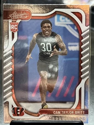 Cam Taylor-Britt 2022 Panini Absolute #150 Green Cincinnati Bengals - Image 1 of 2