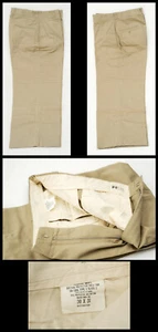 US AIR FORCE Vietnam 1967 TAN DRESS PANTS (30" x 27") Tactical Air Command -ECC! - Foto 1 di 5