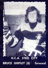 1975-76 HCA Steel City Vacuum #12 Bruce Shipley