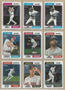 2023 TOPPS HERITAGE CHROME PARALLEL /999 - PICK ANY YOU WANT FROM THE LIST - Picture 1 of 71