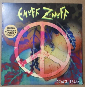 ENUFF Z'NUFF "Peach Fuzz" 2021 (DEADLINE/CLO2174/PEACH VINYL)  NEW/SEALED! - Picture 1 of 2