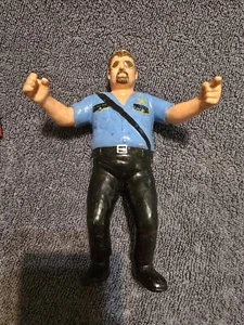 Big Bossman 1989 LJN LOOSE GIOCATO CON CONDIZIONI Grand Toys Black Card WWF - Foto 1 di 8