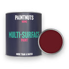 Multi Surface Paint Weatherproof RAL-3004 Purple Red All Finishes - 250ml Tin
