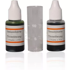 Messbesteck für Wasserhärte messen Kalk Wasser 30ml für Wasserenthärter - Bild 1 von 1