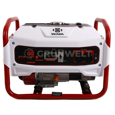 Notstromaggregat Generator Benzin Stromerzeuger 4Takt Stromgenerator Weima 3200W - Bild 1 von 4