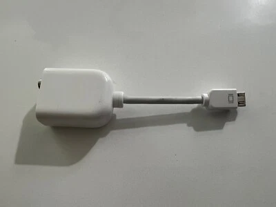 APPLE Mini DVI to Video Adapter to RCA Video / S Video Out MAC Part M9319 - Image 1 of 4