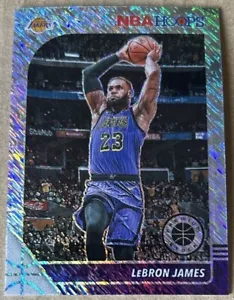 LeBRON JAMES 2019-20 PANINI NBA HOOPS PRIZM Card #87 NM-MT Condition - Picture 1 of 2