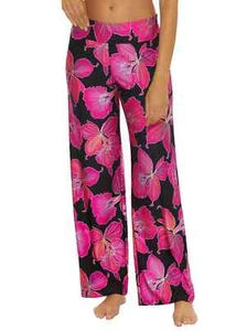 New Trina Turk Fleury Wide Leg Swim Pants Cover-Up Sz Small NWT - Picture 1 of 5