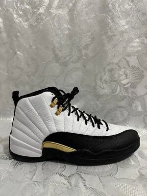 AIR JORDAN 12 RETRO 11.5 BLANCO METÁLICO DORADO TAXI CT8013 170 NEGRO PLAYOFF XII Foto 1 de 4