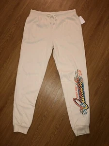 NUOVI GM Chevy Camaro SS Super Sport Pantaloni Jogger Adulto Uomo Large Beige - Foto 1 di 7