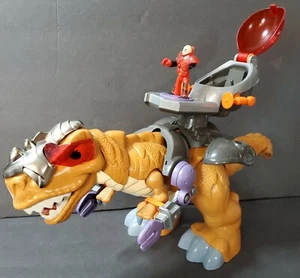 Dinosaurio Fisher-Price Imaginext MEGA T-REX con juguete de acción motorizada de 16"x8"x12" - Imagen 1 de 10