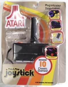 ATARI 2600 Plug & Play Joystick 10-in-1 Classic Arcade Game 2017 - NEW SEALED - Picture 1 of 4