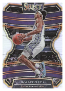2019-20 Panini Select #20 De'Aaron Fox Silver Prizms. KINGS - Picture 1 of 2