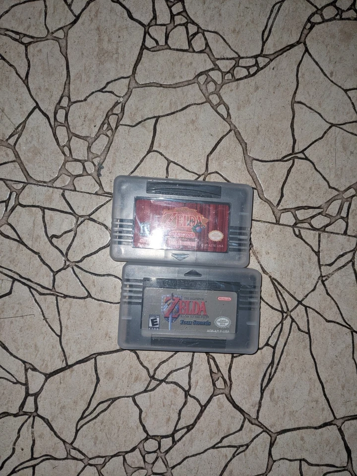 The Legend of Zelda A Link to the Past & Oracle of Seasons GBA Game Boy Advance  - Image 1 of 1