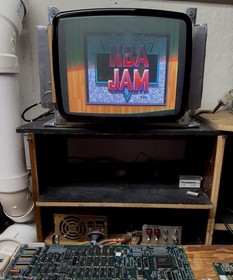 NBA Jam Jamma Arcade Circuit Board, PCB, Works Midway, 1993
