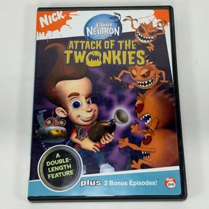 Jimmy Neutron Boy Genius Attack of the Twonkies DVD Inserto 2004 Nickelodeon Fuera de existencia - Imagen 1 de 9