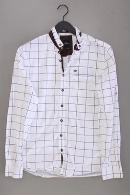 ⭐ Engbers camicetta per uomo taglia 50, M disegno geometrico bianco di cotone ⭐ - Immagine 1 di 4