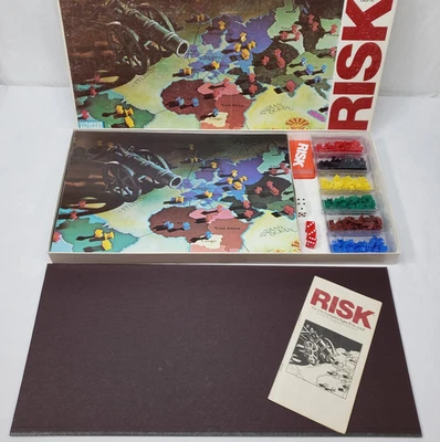 Vintage Risk Board Game Complete 1980 Parker Brothers Classic World Conquest - Image 1 of 4