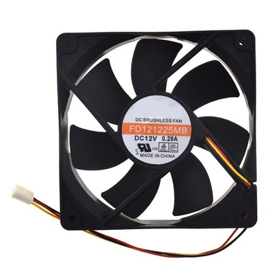 For Y.S.TECH FD121225MB 12025 12V 0.29A Cooling fan 3pin 120*120*25mm - Image 1 of 4