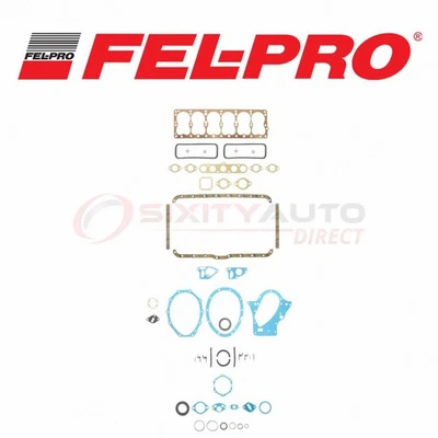 Fel-Pro Gasket Set for 1951-1952 Fargo FO1 Pickup 3.6L L6 - Engine Gaskets yd Foto 1 de 4