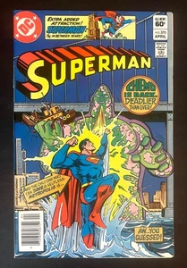Superman #370 Hi-Grade Newsstand Chemo Appearance DC Comics 1982 - Picture 1 of 3