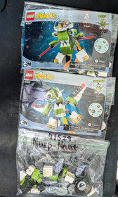 LEGO Mixels Series 4 Orbitons Rokit 41527 Niksput 41528 Nurp-Naut 41529 Complete