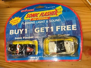 MAJORETTE SONIC FLASHERS 2 PACK WITH A Swat POLICE and truck 2319 sealed - Picture 1 of 4