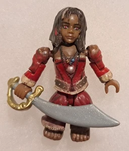 Mega Bloks Pirates Of The Caribbean Calypso Ghost Pirate Mini Figure 2" Tall - Picture 1 of 4