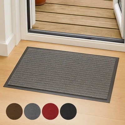 Sauberlaufmatte Fußmatte 4 Farben Schmutzfangmatte 60x40cm für In- und Outdoor  - Bild 1 von 4