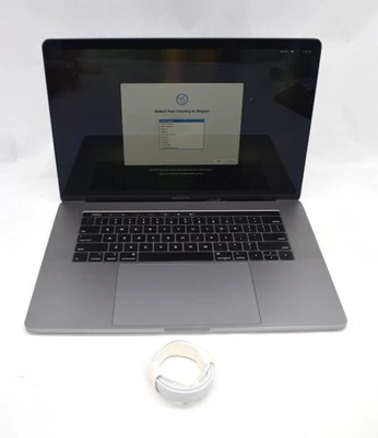 Apple MacBook Pro A1990 16" i9-8950HK 2.9GHz 32GB Ram 1TB SSD 2019 455-Cycles - Image 1 of 4