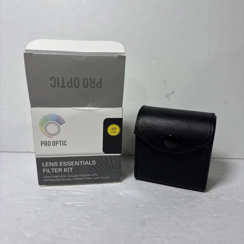 ProOptic 49mm Digital Essentials Filter Kit, with Ultra Violet (UV), Circular Po - Image 1 of 4