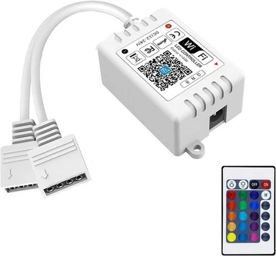 Smart RGB WiFi LED Controller 4-Pin Output Compatible with Alexa/Google Home ... - Image 1 of 4