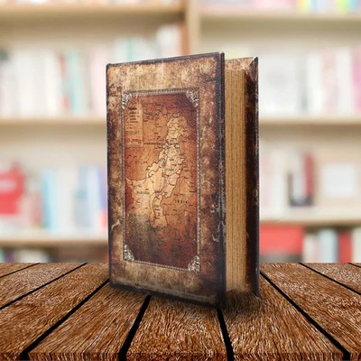  Boite Décorative Livre De Rangement Faux Stockage Livres Ornement - Immagine 1 di 4