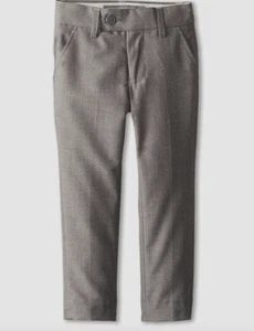 Appaman Kid's Boy's Mist Gray Formal Classic Mod Slim Fit Suit Pants Sz 7 - Picture 1 of 2