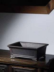 Maceta Zisha Natural China De Colección 13.1 pulgadas, Bonsái de Orquídea Hecho a Mano Coleccionable - Imagen 1 de 5