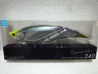 Elemnts Davinci 240 4 0oz Phantom Color Nip Slant Joint Swim Bait Drt Ebay