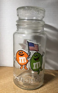 Tarro de vidrio de los Juegos Olímpicos de Los Ángeles 1984 M&M tapa de bote ancla enganche 8" - Imagen 1 de 10
