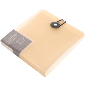 CD Booklet Binder Organizer for Discs Holders Storage Cases Clear Travel - Photo 1/12