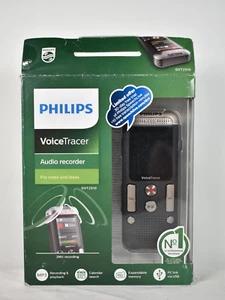 Philips DVT2510 8GB Expandable Digital Voice Tracer 2 Stereo Quality Microphone - Picture 1 of 5