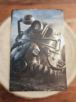 🍀 Blechschild Metallschild Gaming Fallout Tin Sign Rusty Rostig - Bild 1 von 2