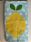 Disney Summer Fun Lemon Kitchen Towel  Dishcloths   Blue And Yellow Mickey Ears