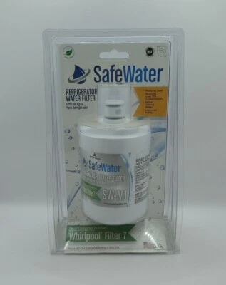 Safe Water ~SW-M1~ Refrigerator Water Filter Cartridge Whirlpool  Filter 7 *NEW* - Image 1 of 4