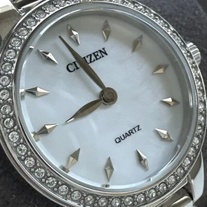 Citizen Quartz Crystal MOP Dial Ladies Watch EZ7010-56D *FITS A 6.5 INCH WRIST* - Picture 1 of 24