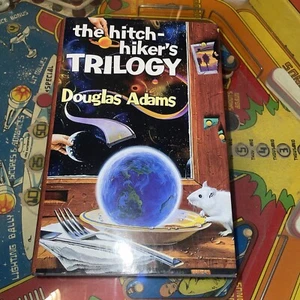 The Hitchhiker's Guide To The Galaxy Trilogy - Douglas Adams HC 1st SFBC 2000 - Picture 1 of 3