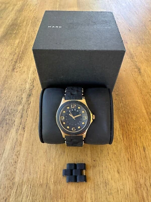 Marc By Marc Jacobs Pelly Black Dial Gold-Tone Stainless Steel Ladies Watch - Image 1 of 3