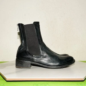 Officine Creative Leather Ankle Chelsea Zip Boot Women 37.5 - Picture 1 of 20
