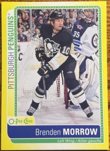 2013-14 O-Pee-Chee Stickers Brenden Morrow #S-MO Pittsburgh Penguins - Picture 1 of 2