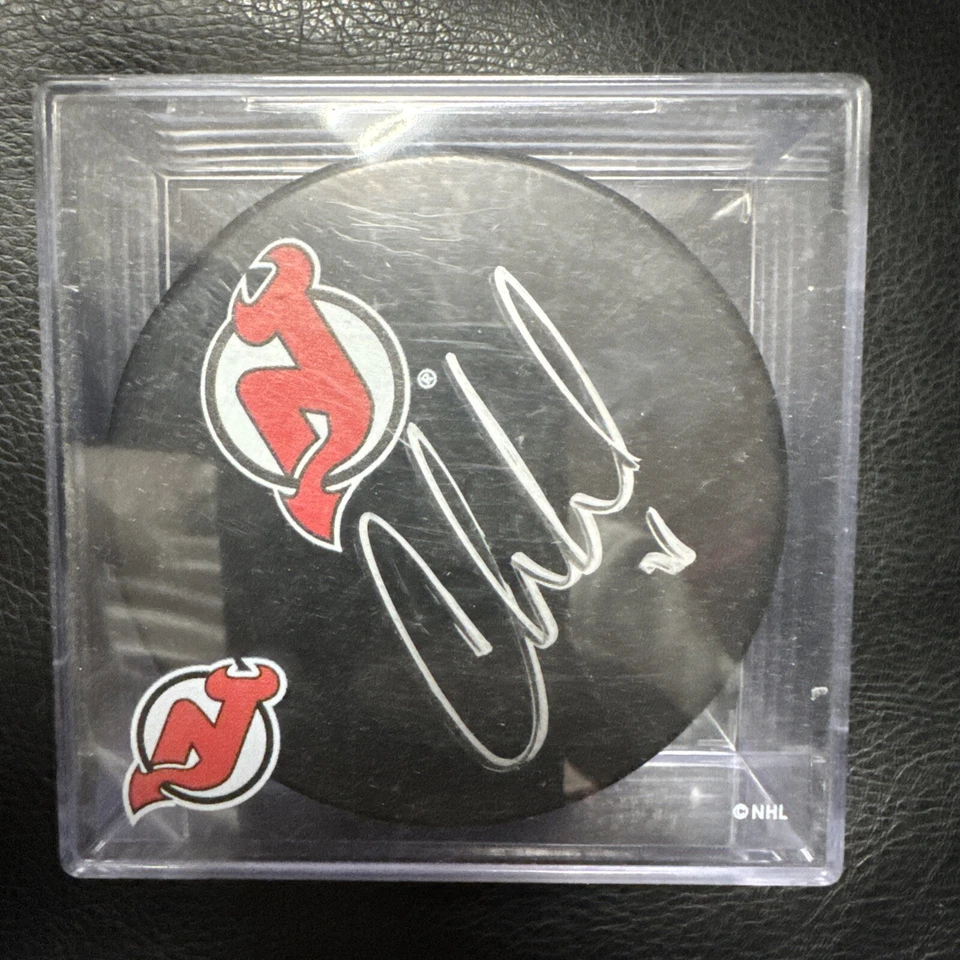 Cory Schneider Signed Autographed NJ New Jersey Devils Hockey Puck - Image 1 of 1