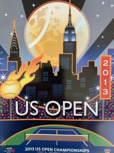 2013 OFFICIAL US OPEN TENNIS CHAMPIONSHIP PROGRAM FEDERER SHARAPOVA 232 PAGES - Picture 1 of 1