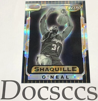 Shaquille O'Neal 1996-97 Bowman's Best Retro Atomic Refractor TB8 LA Lakers Rare - Image 1 of 4